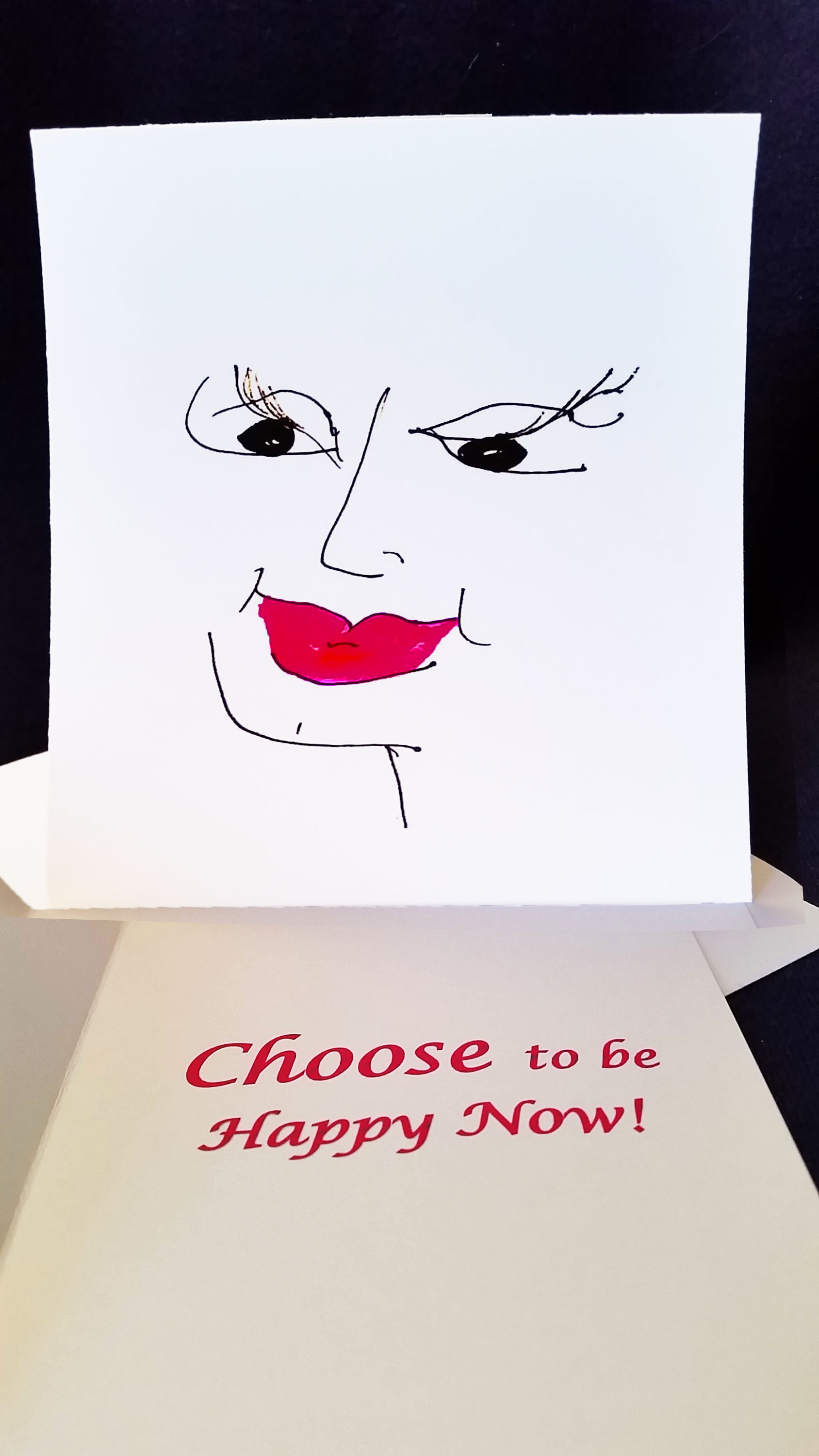 Choose To Be Happy Now Card